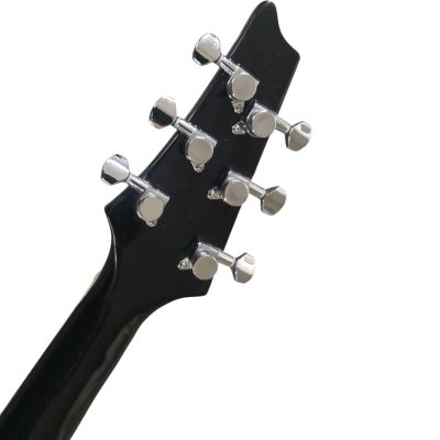 Custom Axis Iceman PS10 Wiki Fandom Black Finish Paul Stanley Guitar - Image 4
