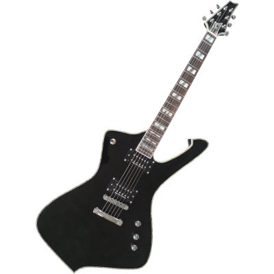 Custom Axis Iceman PS10 Wiki Fandom Black Finish Paul Stanley Guitar - Image 5