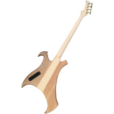 Custom Pulse Buzzard Natural Finish John Entwistle 4 String Bass Number Fretboard Inlays - Image 2