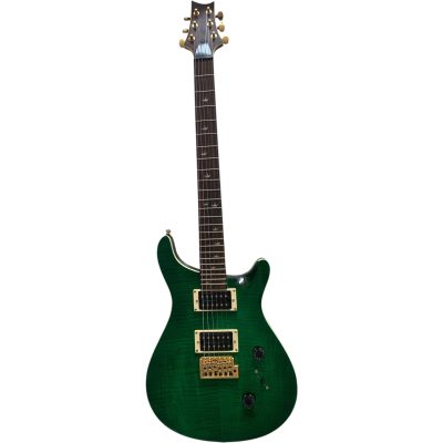 Custom Monarch Santana Emerald Green Flamed Maple Top Electric Guitar - Image 2