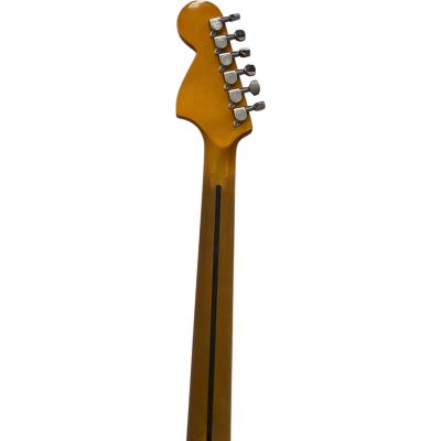 Custom Regent Heavy Relic Maple Scalloped Fretboard Aged Graffiti Yellow Yngwie Malmsteen Guitar - Image 4