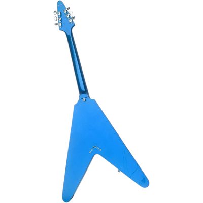Custom Crown Flying V Maui Pelham Blue Richie Faulkner Electric Guitar - Image 6