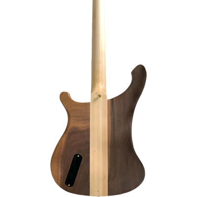 Custom Nova 4 Pickups Lemmy Kilmister 4004 Walnut Wood Carved Oak 4 String Bass - Image 6