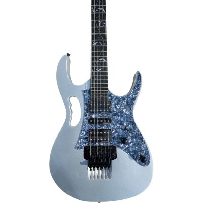Custom Axis PIA3761C Steve Blue Powder Blue Pearloid Pickguard Floyd Rose Tremolo Guitar