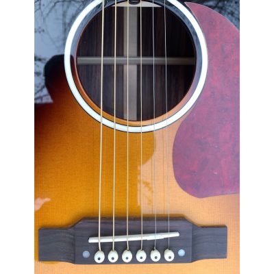 Custom Crown Southern Jumbo Hank Vintage Sunburst Acoustic Guitar - Image 6