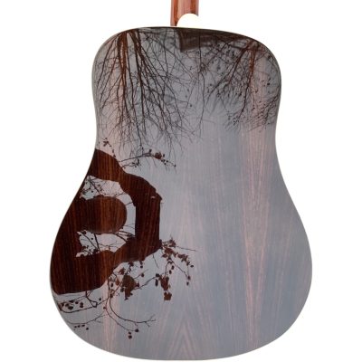 Custom Crown Southern Jumbo Hank Vintage Sunburst Acoustic Guitar - Image 8