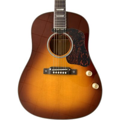Custom Crown J160E John Lennon Vintage Sunburst Magnetic Pickup Acoustic Electric Guitar