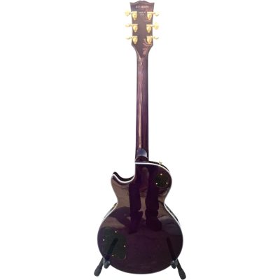 Custom Crown Tuxedo Randy Rhoads Purple Burst Flame Maple Top Guitar - Image 5