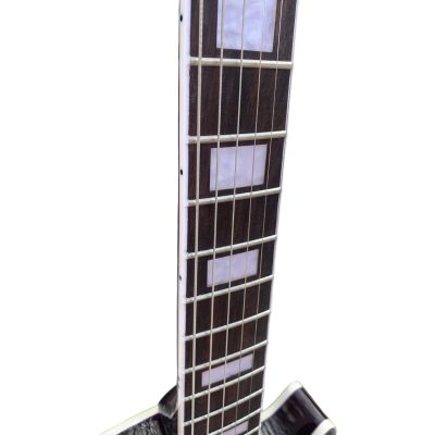Custom Crown Tuxedo Randy Rhoads Purple Burst Flame Maple Top Guitar - Image 7