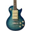 Custom Crown Ace Frehley Kiss Heritage Blue Quilted Maple Top 6 String Electric Guitar