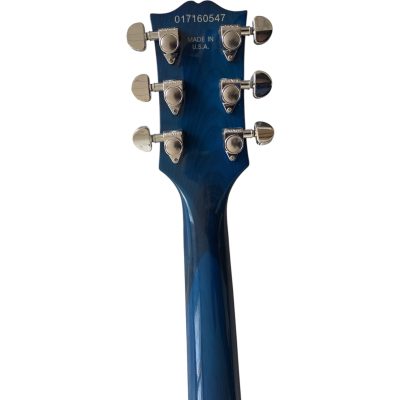 Custom Crown Ace Frehley Kiss Heritage Blue Quilted Maple Top 6 String Electric Guitar - Image 9