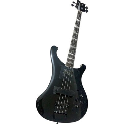 Custom Nova 4003 Black Jetglo 4 String Bass Black Harware - Image 2