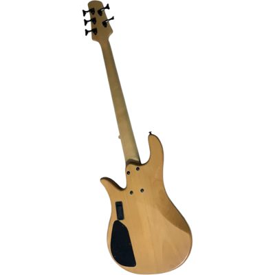 Custom Solis Yin Yang Deluxe 5 String Bass Victor Wooten Special Flame Maple and Black - Image 2