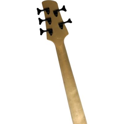Custom Solis Yin Yang Deluxe 5 String Bass Victor Wooten Special Flame Maple and Black - Image 3