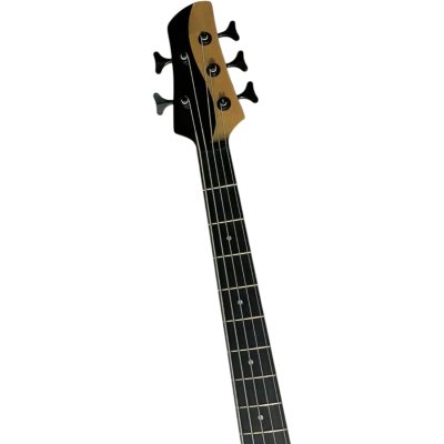 Custom Solis Yin Yang Deluxe 5 String Bass Victor Wooten Special Flame Maple and Black - Image 5