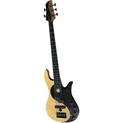 Custom Solis Yin Yang Deluxe 5 String Bass Victor Wooten Special Flame Maple and Black - Image 7