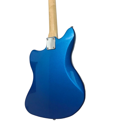 Custom Regent Mystic Lake Placid Blue Jaguar Kurt Cobain Finish Electric Guitar Rosewood Fretboard - Image 6