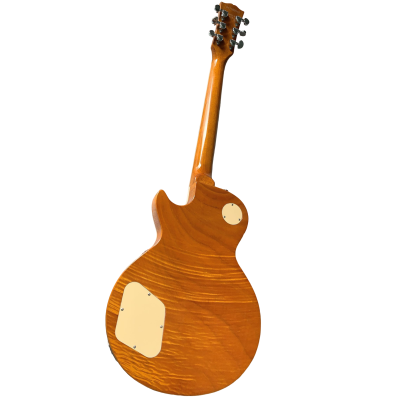Custom Crown Standard Jimmy Page VOS Lemonburst Flamed Maple Top Electric Guitar - Image 6
