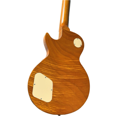 Custom Crown Standard Jimmy Page VOS Lemonburst Flamed Maple Top Electric Guitar - Image 7