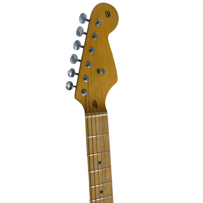Custom Regent ST Jeff Beck Aged Relic White Guitar - Image 3