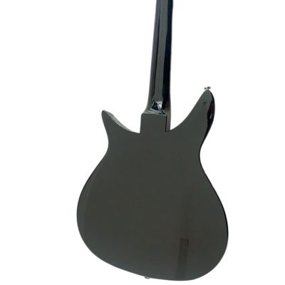 Custom Nova Black Jetglo 325C64 21 Inch Scale Length Guitar - Image 5