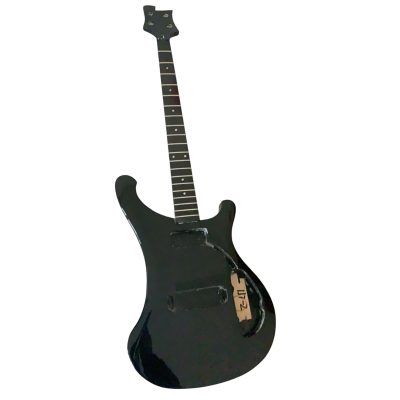 Custom Nova DIY Unfinished Jetglo Ebony Black 4003 4 String Bass - Image 2
