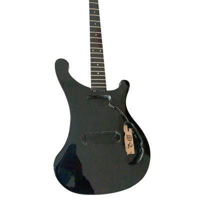 Custom Nova DIY Unfinished Jetglo Ebony Black 4003 4 String Bass