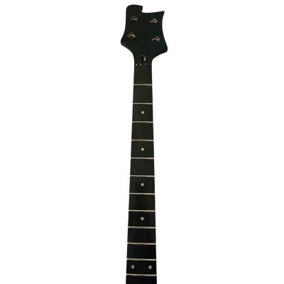 Custom Nova DIY Unfinished Jetglo Ebony Black 4003 4 String Bass - Image 4