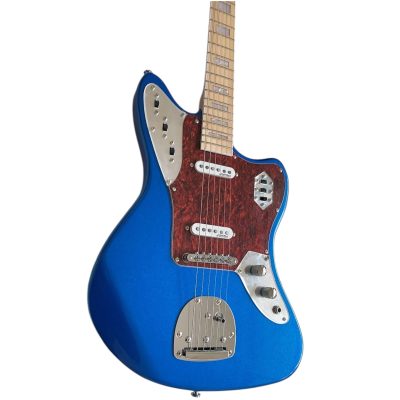 Custom Regent Mystic Lake Placid Blue Jaguar Kurt Cobain Finish Electric Guitar