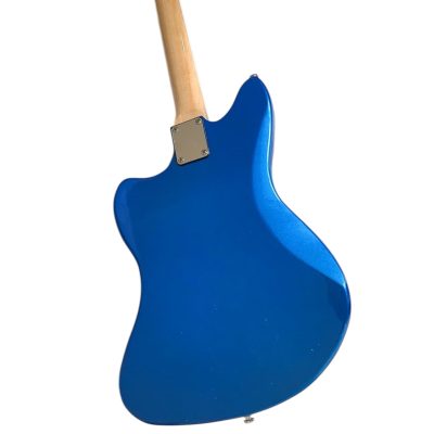 Custom Regent Mystic Lake Placid Blue Jaguar Kurt Cobain Finish Electric Guitar - Image 8