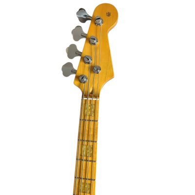 Custom Regent Adam Clayton 4 String Jazz Bass Purple Sparkle - Image 4