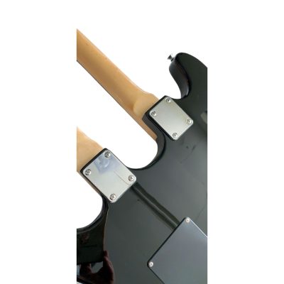 Custom Regent Yngwie Malmsteen Mahogany Wood Body Sunburst Finish Double Neck Guitar - Image 6