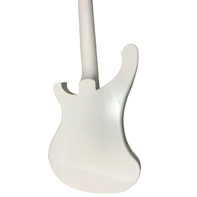 Custom Nova 4001 Alpine White 4 String Bass Pearloid Pickguard - Image 6