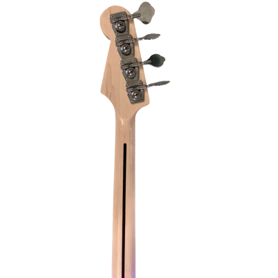 Custom Regent Plexiglass Acrylic Lucite 4 String Rosewood Fretboard Precision Blue LED Glow Bass - Image 6