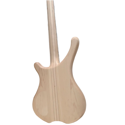 Custom Pulse Vampyre Entwistle Green Burst Quilted Maple Top DIY Unfinished Bass Do It Yourself Body Neck - Image 6