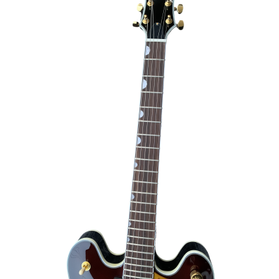 Custom Sovereign Walnut Stain George Harrison G6122 Chet Atkins Country Gentleman Guitar - Image 4