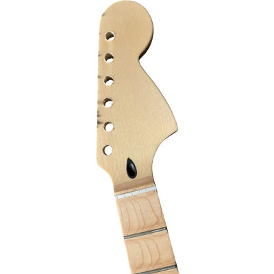 Custom Regent DIY Unfinished Yngwie Malmsteen 6 String Guitar Natural Neck Scalloped Fretboard