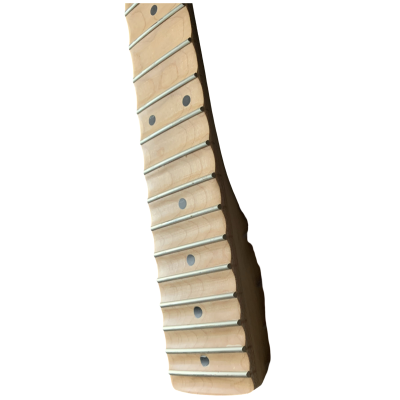 Custom Regent DIY Unfinished Yngwie Malmsteen 6 String Guitar Natural Neck Scalloped Fretboard - Image 5