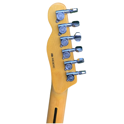 Custom Regent Burl Sunburst Keith 6 String Electric Guitar - Image 3