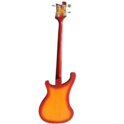 Custom Nova 4003 Psychedelic Paul McCartney Cherry Fireglo 4 String Bass - Image 4