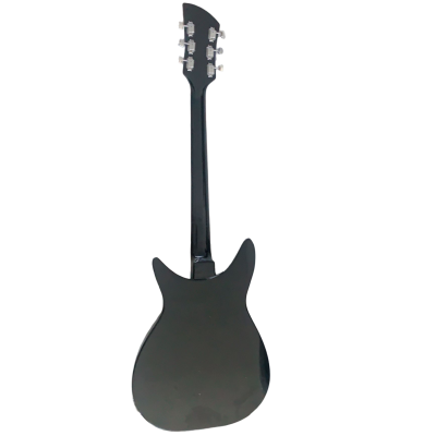 Custom Nova Jetglo Black 325 Electric Guitar Rosewood Fretboard - Image 6