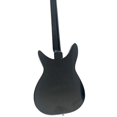 Custom Nova Jetglo Black 325 Electric Guitar Rosewood Fretboard - Image 7