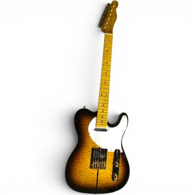 Custom Regent Merle Haggard Tuff Dog Quilted Maple Top Trans Sunburst Guitar - Image 7