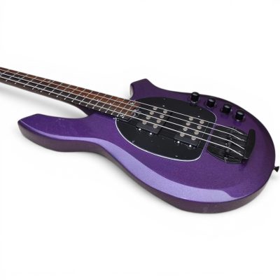 Custom Aether Sting Firemist Purple Bong Finish 4 String Bass - Image 5