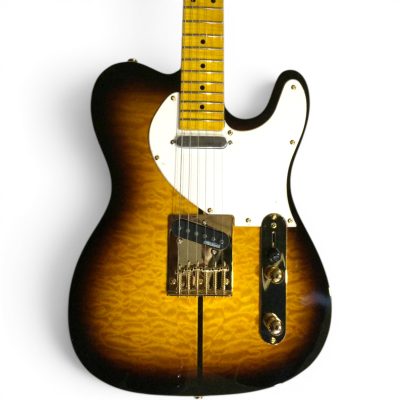 Custom Regent Merle Haggard Tuff Dog Quilted Maple Top Trans Sunburst Guitar