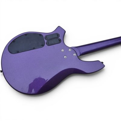 Custom Aether Sting Firemist Purple Bong Finish 4 String Bass - Image 3