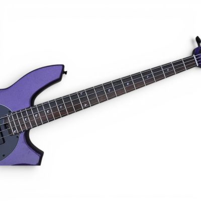 Custom Aether Sting Firemist Purple Bong Finish 4 String Bass - Image 7