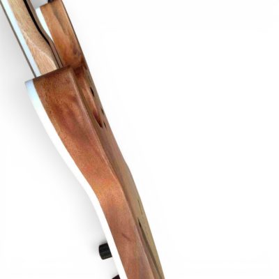 Custom Pyrite Natural Satin Matte Burl 8 String Extended Range Electric Bass - Image 10