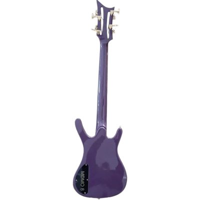 Custom Pyrite MI 5 Purple Finish Momo 8 String Bass 34 Inch Scale - Image 5