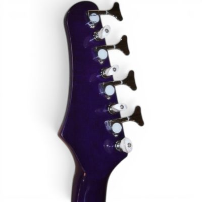 Custom Crown Nikki Thunderbird Wine Red Burst 8 String Bass - Image 4
